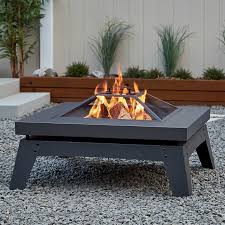 Breton Steel Wood Burning Fire Pit Table Wood Burning Fire Pit Wood Fire Pit Wood Burning Fires