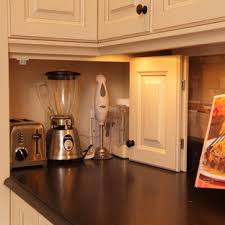 Corner garages and straight garages are sold as unassembled kits. Corner Appliance Garage Ideas Houzz