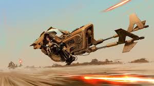 Star Wars Speeder Bike Concept Art By Michal Sztuka Michalsztuka Starwars Maythefourth Maythe4th Star Wars Vehicles Star Wars Ships Star Wars Concept Art
