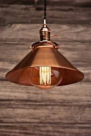 Likewise, pendant lights also nicely illuminate your countertops, a kitchen island or a butcher block. Copper 10 39 39 Cone Shade Industrial Hanging Pendant Light Fixture Rustic Vintage Re Hanging Pendant Light Fixtures Copper Lighting Pendant Light Fixtures
