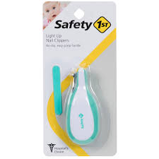 Use a nail clipper file with a curved tip as your lock pick. Safety 1st Light Up Nail Clippers With Emery Board Seafoam Walmart Com Walmart Com