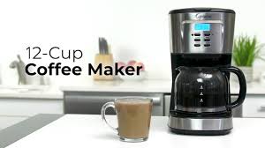 With the right coffee maker you can get the desired coffee fix to get you through the day. Capresso 12 Cup Coffee Maker Youtube