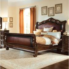 This bed looks and feels really expensive, love the headboard as the cushions makes this bed stand out from the crowd!!! Luxury Genuine Leather Beds Perigold