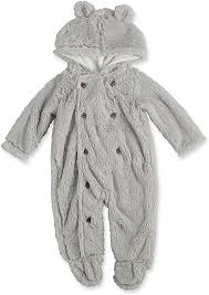 Mud Pie Little Deer Halloween Costume Baby Boy Bear Bunting 0 6 Months Grey Clothing Shoes Jewelry Amazon Com
