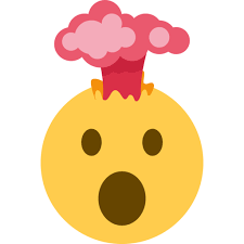 🤯 explodierender Kopf-Emoji