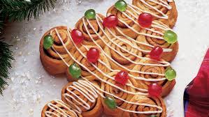 Image result for cinnamon roll xmas tree