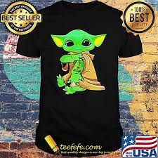 Baby Yoda Tattoo I Love Mom Shirt Teefefe
