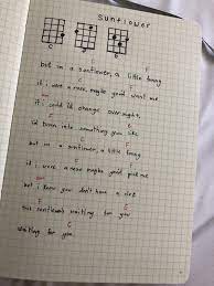 Sunflower Sierra Burgess Ukulele Songs Ukulele Chords Songs Ukulele Chords
