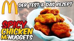 You might want to order a large drink for a cool down. Test Rezept Spicy Chicken Mcnuggets Mcdonald S Angeschaut Nachgebaut Youtube