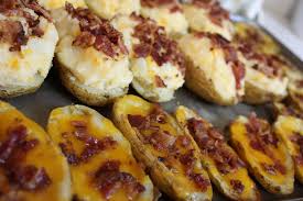 Well you're in luck, because here they come. Twice Baked Potatoes Potato Skins Make Freeze Joyful Abode