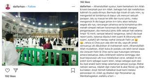 Berpikir ribuan kali sebelum menyakiti sahabat. Inilah Perpisahan Yang Disebut Membahagiakan Da I Farhan Fatin Pula Sudah Maafkan Walau Tidak Mampu Melupakan Hiburan Mstar