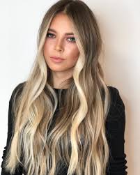 One of the most popular beauty trends is crystals, so give this trend a spin on your hair with rose quartz balayage. Blonde Long Hair Balayage Novocom Top