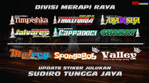 Alasan mengapa harus wisata jogja. Stiker Julukan Sudiro Tungga Jaya Stj Update Divisi Merapi Raya Team Jogja Youtube
