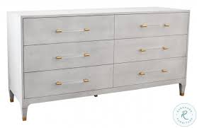 Shop our wide selection of top brands & products! Maren Light Grey Faux Shagreen With Antique Brass And Acrylic 6 Drawer Dresser Chest From Worlds Away Coleman Furniture
