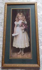 Top bathroom design trends 45 photos. Homco Home Interior Framed Print Love Letter Little Girl Roses Victorianstyle Vintage Art Prints Framed Prints House Interior