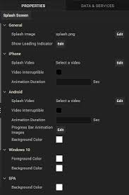 Add indicator windows iphone : Configure Splash Screens