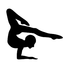 Gymnast Silhouette Free Svg Silhouette Free Silhouette Silhouette Svg