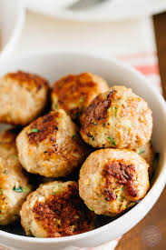 Turkish zucchini fritters with yogurt cacik. Zucchini Turkey Meatballs With Zoodles Table For Two By Julie Chiou