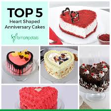 Celebrate your anniversary with bakingo's marriage anniversary cakes. Top 5 Heart Shaped Anniversary Cakes Ferns N Petals