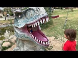 Yusuf Ve Fatih Selim Dinozor Parkinda Karincaya Bindiler Dinozor Fosili Buldular Youtujkkokkm90be Dinozorlar Oyun Evleri