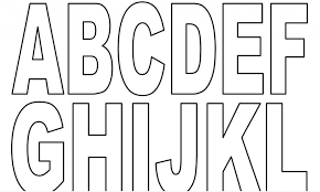 Often when conducting business in exhibitions, shows and atmospheres that are outside the office, it is difficult to carry along with us our receipt books. Small Printable Pdf Alphabet Letters Use These Small Printable Pdf Alphabet Lett Alphabet Letter Templates Alphabet Letters To Print Printable Alphabet Letters