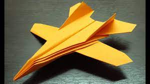 Aviones de cartón hechos reciclando rollos de papel higiénico manualidades . Como Hacer Un Avion De Papel F 14 Paso A Paso En Espanol Muy Facil Youtube