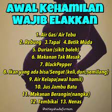 Kedua suami isteri tidak boleh mengetuk telur menggunakan pisau atau kayu kerana dikhuatiri bayi itu akan cacat penglihatan. Pantang Larang Merancang Hamil Kelab Pakar Hamil Facebook