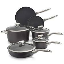 Scanpan Pro S5 10 Piece Cookware Set 63001000 Review Cookware Set Scanpan Cookware Set Stainless Steel