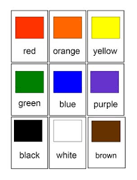 Perspicuous Preschool Color Chart For Kids Charts For