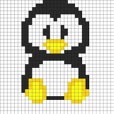 Modele Pour Serviette De Bain Ou Bavoir Pour Enfant Creation Point De Croix Idees Cadeau Dessin Petit Carreau Point De Croix Crochet Pixel
