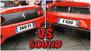 It succeeded the ferrari f355 and was replaced by the ferrari f430 in 2004. Ferrari 430 Vs Ferrari 360 F1 Modena Sound 2018 Cars Coffee Italy Youtube
