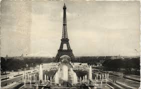 Paris, la ville de l'amour. Fontaines Du Palais De Chaillot Tour Eiffel Eiffelturm Paris Ansichtskarten Lexikon