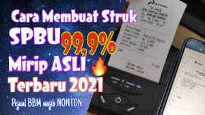 Namun sebenarnya kita juga dapat membuat nota dengan photoshop. Cara Membuat Struk Spbu 99 9 Mirip Asli Terbaru 2021 Youtube