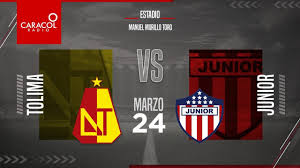 Over / under (2.5 goals) deportes tolima vs junior. En Vivo Tolima Vs Junior Liga Colombiana Por El Fenomeno Del Futbol Youtube