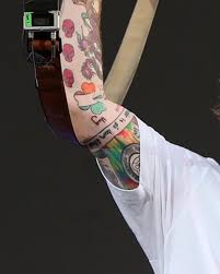 But he's also known for a (literally) more colourful side of him: Ed Sheeran News Fanpage On Twitter Ed Has A New Tattoo It Says Mug Maybe A Matching Tattoo With Annemarie