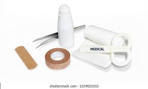 I delivered a package to…. Medical Supplies Wound Healing Stock Photo Edit Now 1319021015