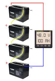 Series and parallel battery wiring diagrams for increased current and different voltages. Battery Bank Wiring Leading Edge Turbines Power Solutions