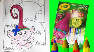 Plus your entire music library on all your devices. Dreamworks Trolls Movie Baby Poppy Crayola Coloring Activity Pad Coloring Book Youtube