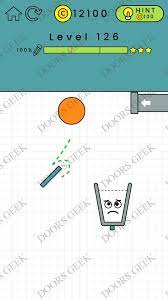 Your job is to draw a line to make try to find the best way to complete each level. Happy Glass Level 126 Solution Doors Geek