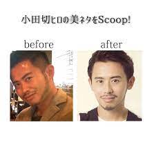 4年前の小田切さんと今の姿を比べると まるで別人 顔面積が２割くらい減っているような印象あり これをセルフの骨格矯正で叶えたというから驚くばかり 顔下半分の面積がどんどん小さくなる という 小田切流 下半顔矯正 の秘訣を聞いてみました 顔 矯正 小顔