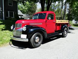Image result for Red 1946 Truck