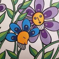 We'd love to see her sell a line of prints, but until then, follow her work on instagram. The Art Of Christina Gusek Another Close Up Of This I Will Post The Finished Piece Soon Sunday Drawings Flower Scifi Flowers Faces Ink Markers Lowbrowart Wipart Psychedelicart Technology Scifiartwork Cyberpunk