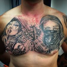 See more of chicano gangster coffee and tattoo on facebook. Gangster Chest Tattoo Best Tattoo Ideas Gallery