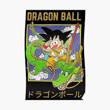 Goku poster de dragon ball. Kid Goku Posters Redbubble