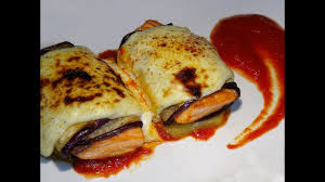 Marinado, cocido al vapor, a. Receta Rollitos De Berenjena Con Salmon Fresco Recetas De Cocina Paso A Paso Loli Dominguez Youtube