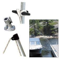 Dock Side Premium Mooring Whips In 2021 Dock Accessories Dock Siding