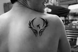 40 Tribal Phoenix Tattoo Designs For Men Mythology Ink Ideas Shoulder Blade Tattoo Tribal Phoenix Tattoo Phoenix Tattoo Design