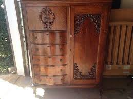 Shop our tiger oak furniture selection from the world's finest dealers on 1stdibs. Rare Antique Quartersawn Tiger Oak Karges In Chifferobe Wardrobe Armoi Thom S Furniture Treasures