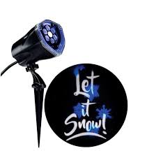 Gemmy Whirl A Motion Let It Snow Led Light Show Projector Blue White Ace Hardware Snow Light Christmas Light Projector Light Show