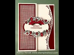 One of the most delightful christmas traditions is sending your friends and family holiday greeting cards. Curvy Celebrations Fun Fold Christmas Card Youtube Fancy Christmas Cards Folded Christmas Cards Christmas Cards Handmade